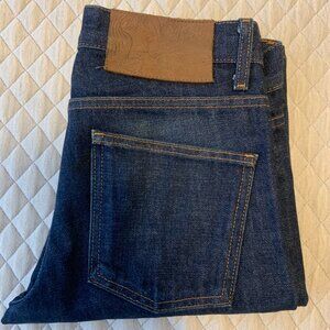 Naked and Famous Skinny Guy Dirty Fade Selvedge